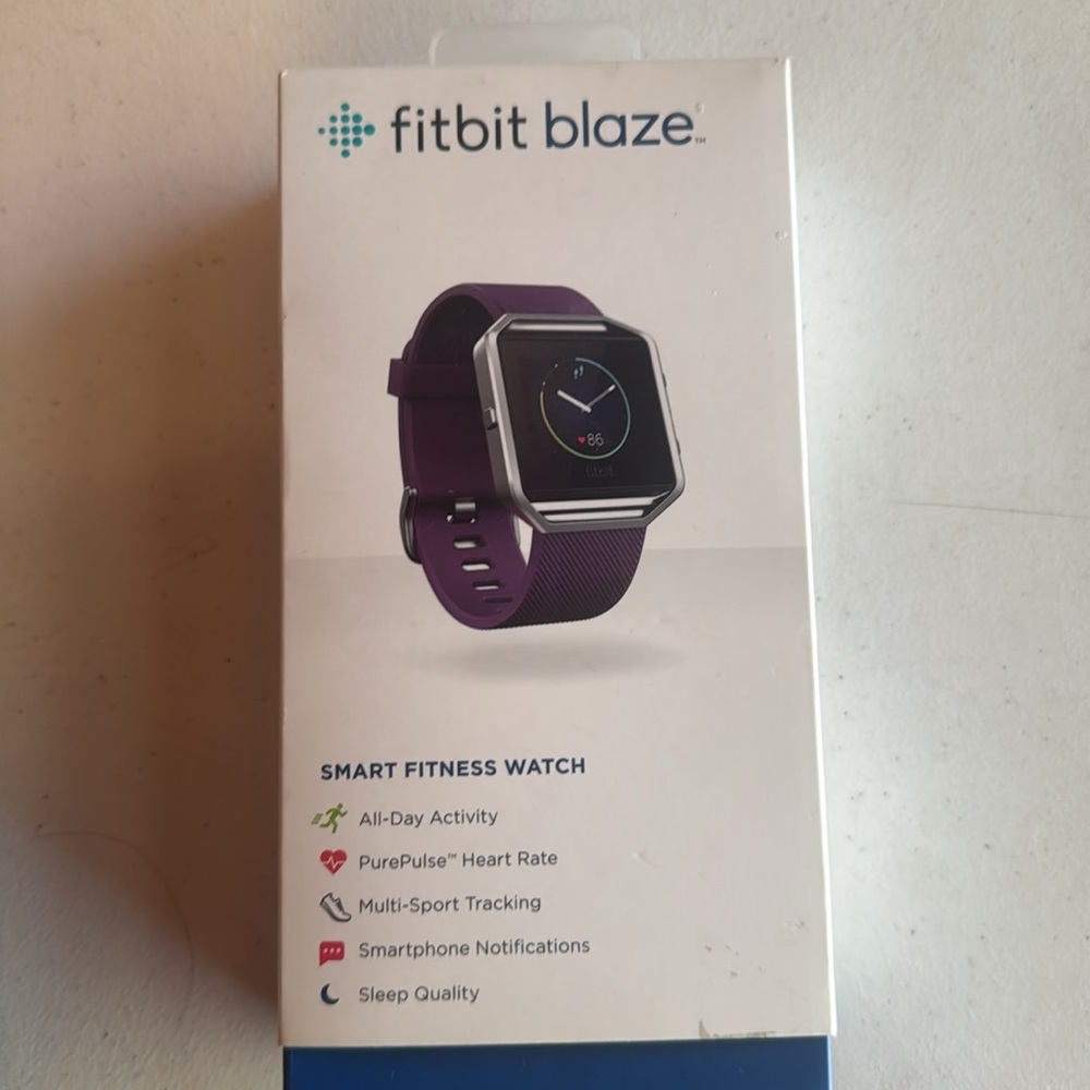 Fitbit Black Smartwatch with Advanced Fitness Tracking